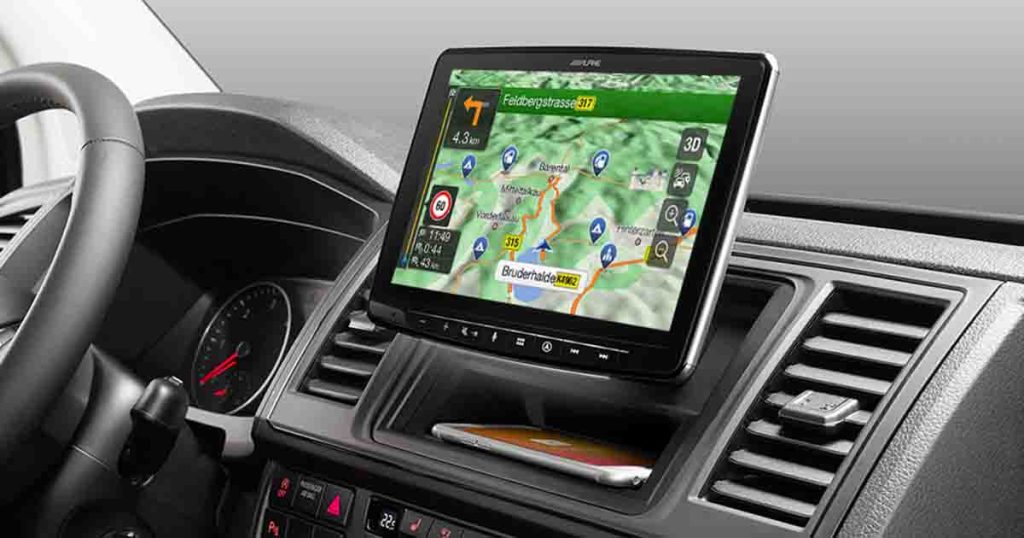 radio de voiture android 1 din alpine