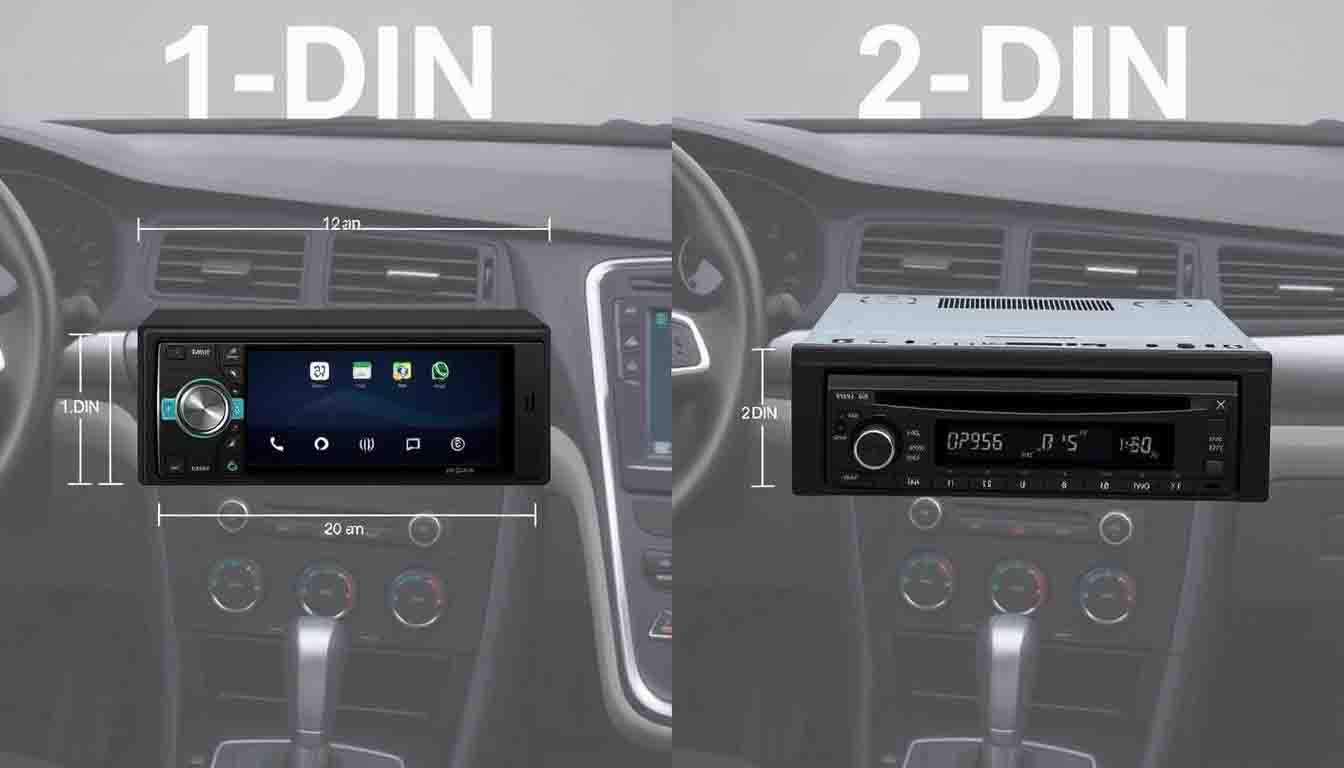 Cest quoi 1-DIN et 2-DIN