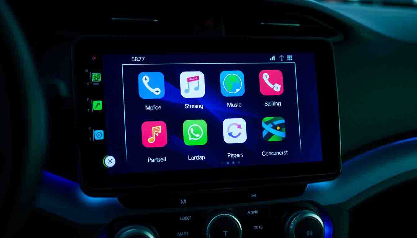 Autoradio chinois Android doté menu caché