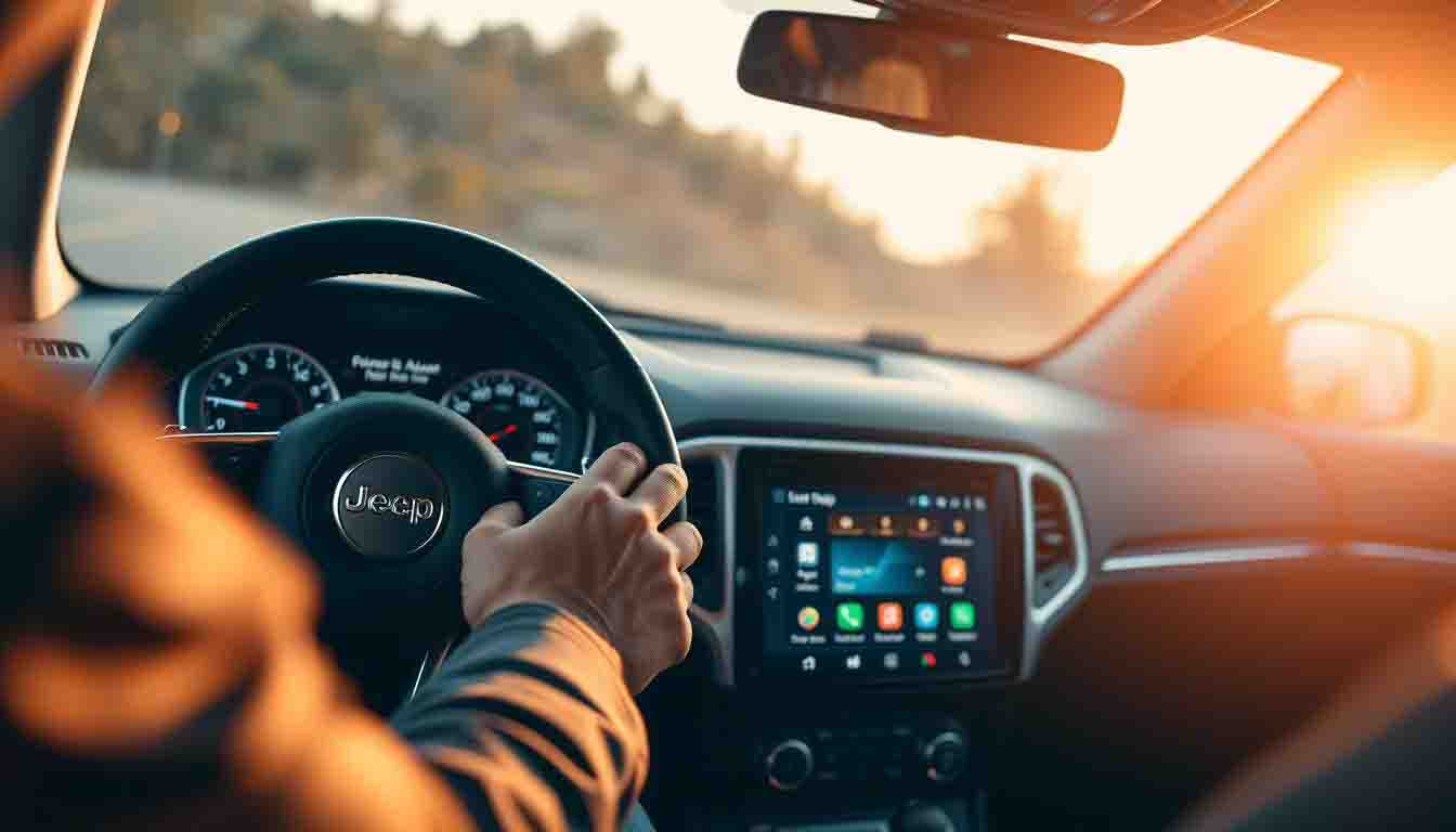Jeep android auto