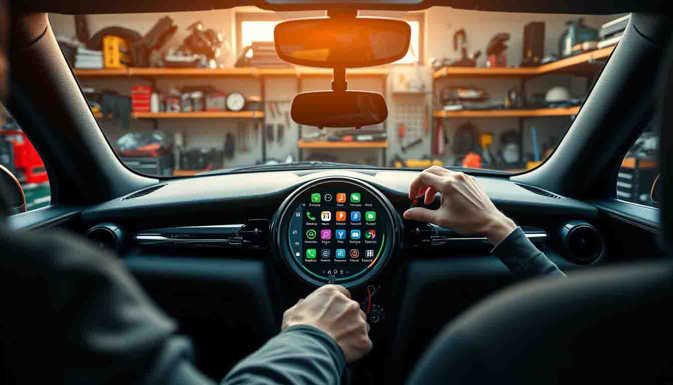 MINI android auto