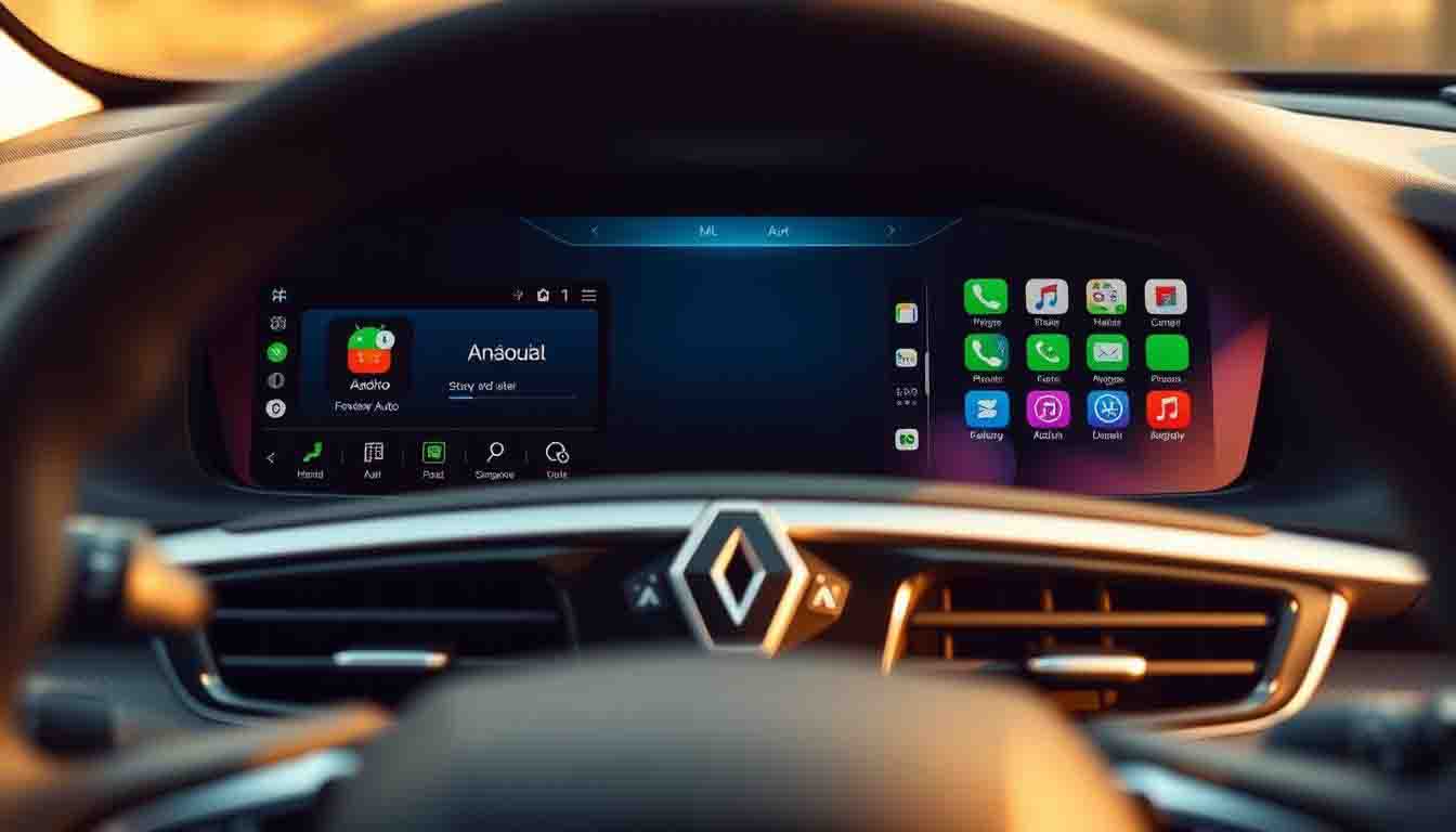 Renault android auto
