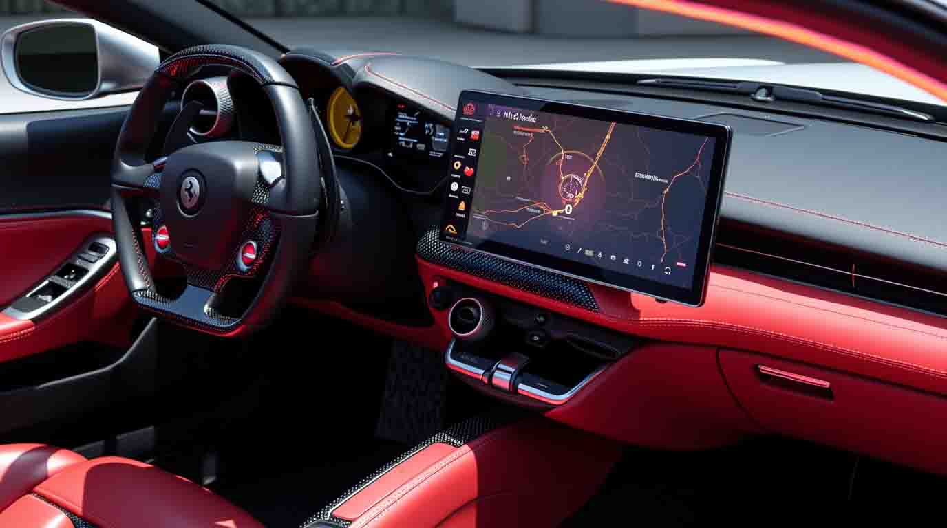 android auto Ferrari