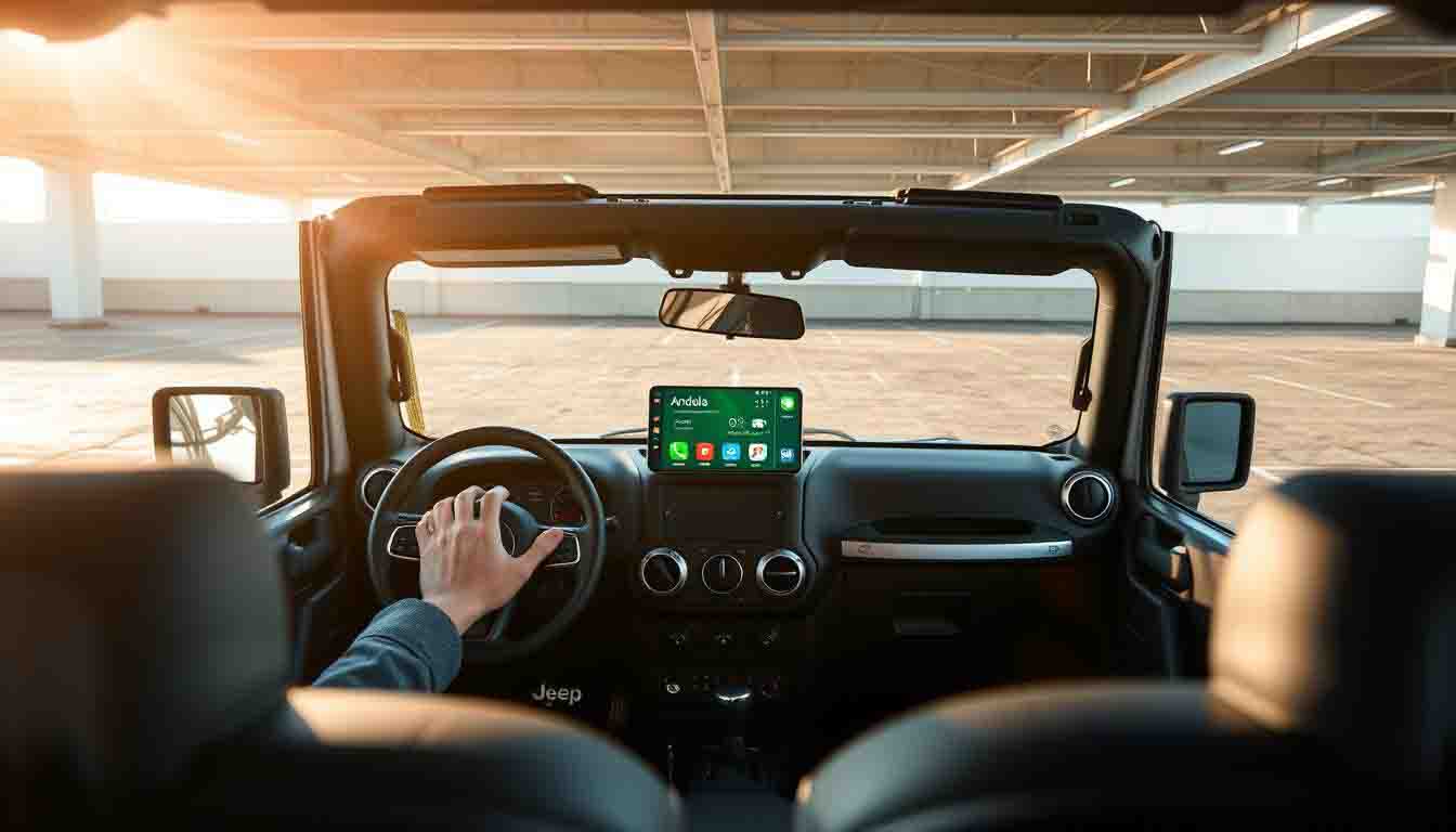 android auto Jeep