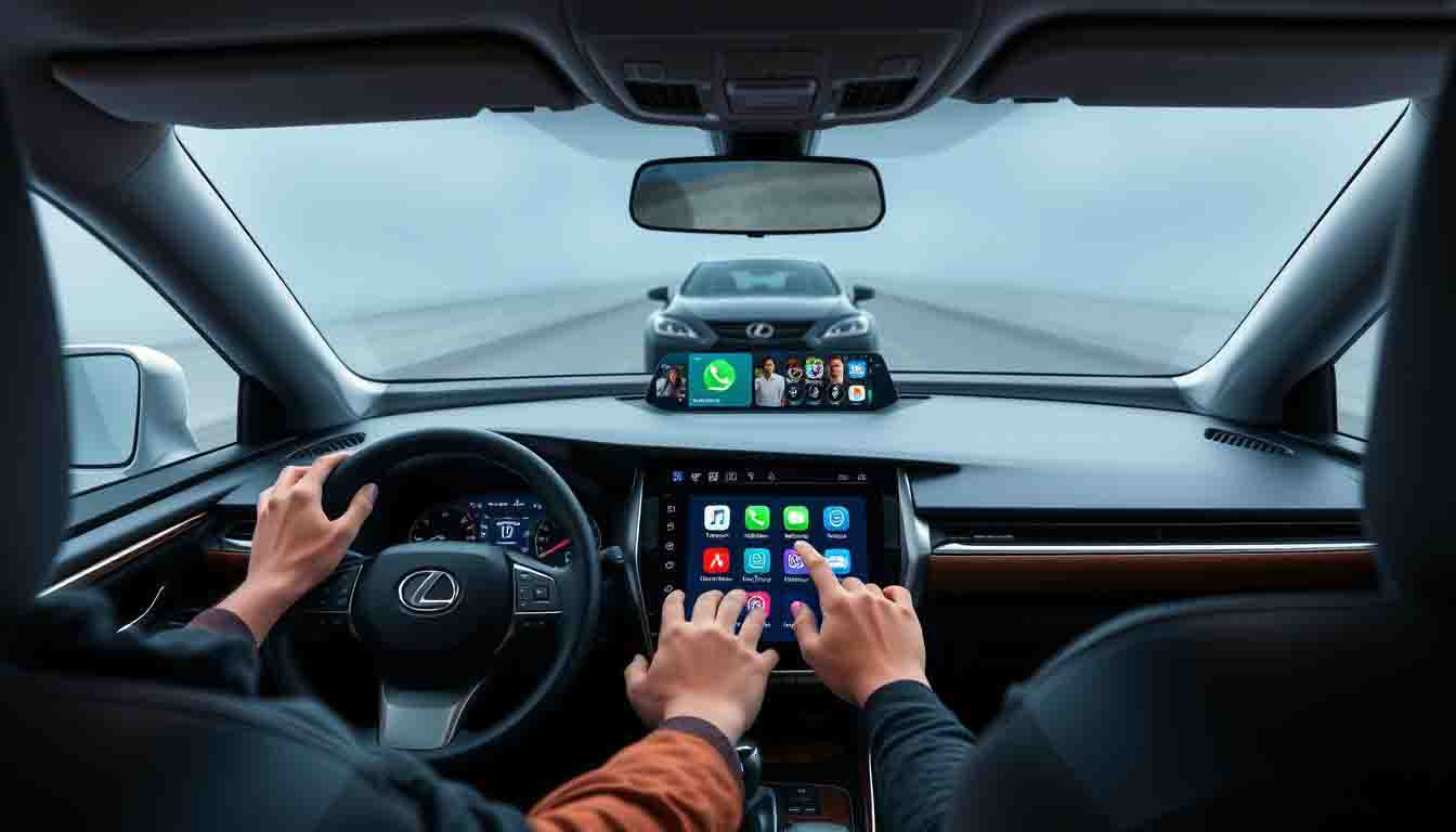 android auto Lexus