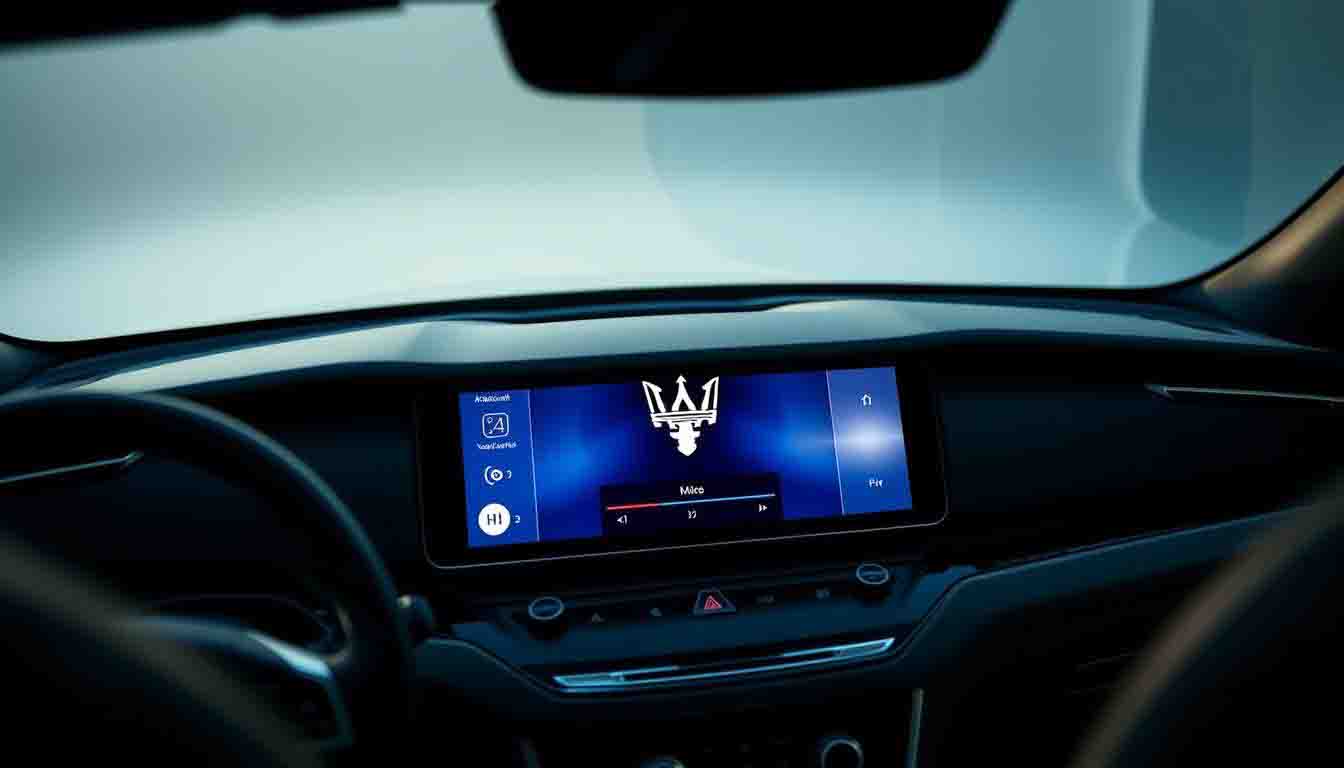 android auto Maserati