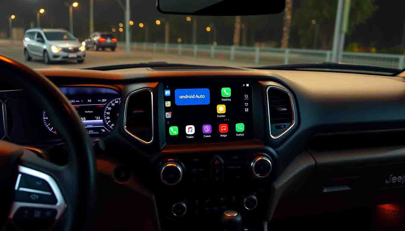 android auto compatible Jeep