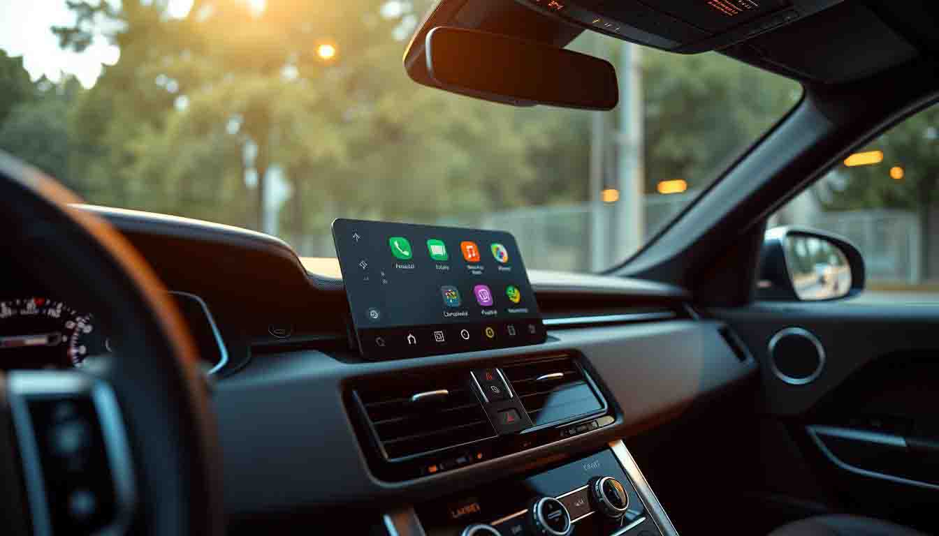android auto compatible Land Rover