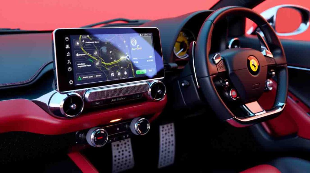 android auto pour Ferrari