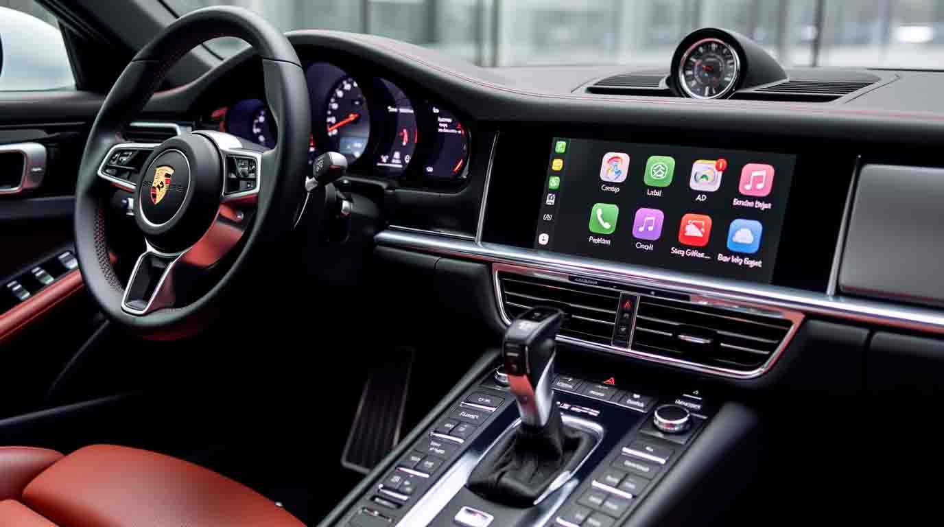 android auto pour Porsche