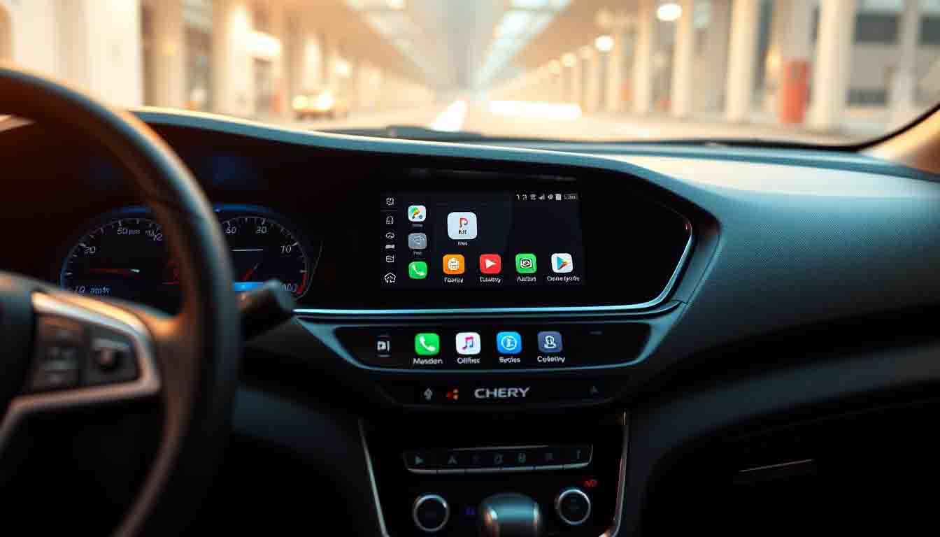 android auto sur Chery