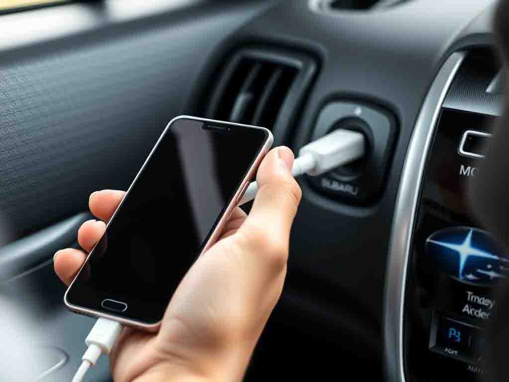 android auto sur Subaru