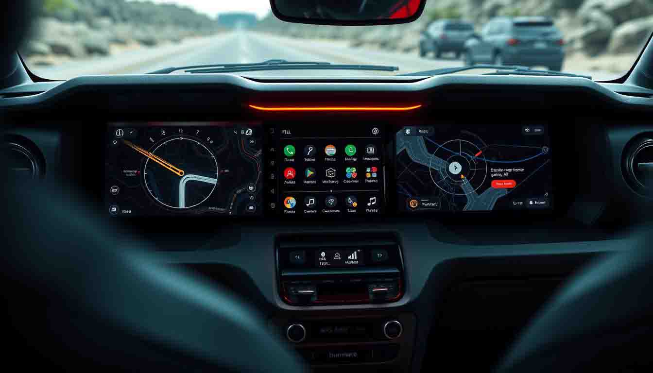 autoradio android auto Hummer