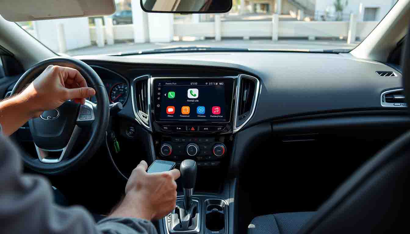 écran android auto Changan