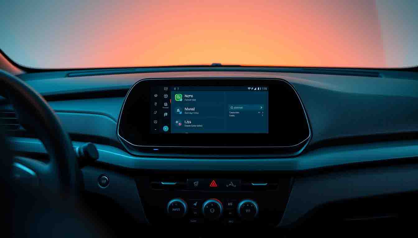 écran android auto Dacia