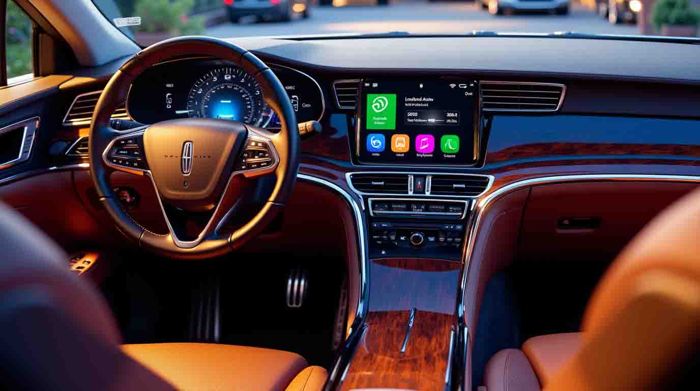 écran android auto Lincoln