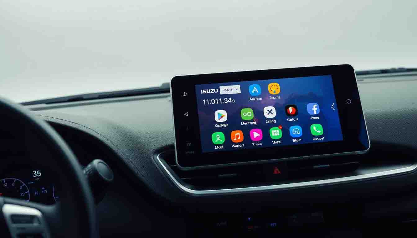 poste android auto Isuzu