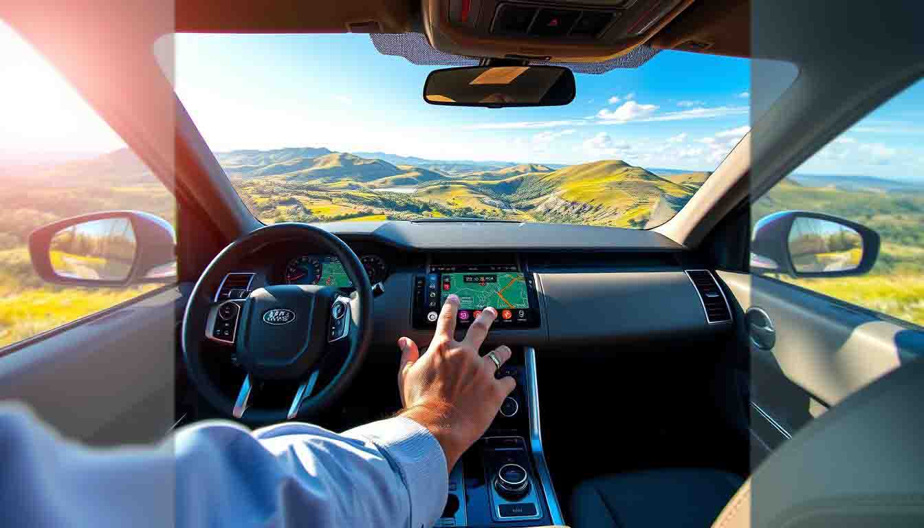 poste android auto Land Rover