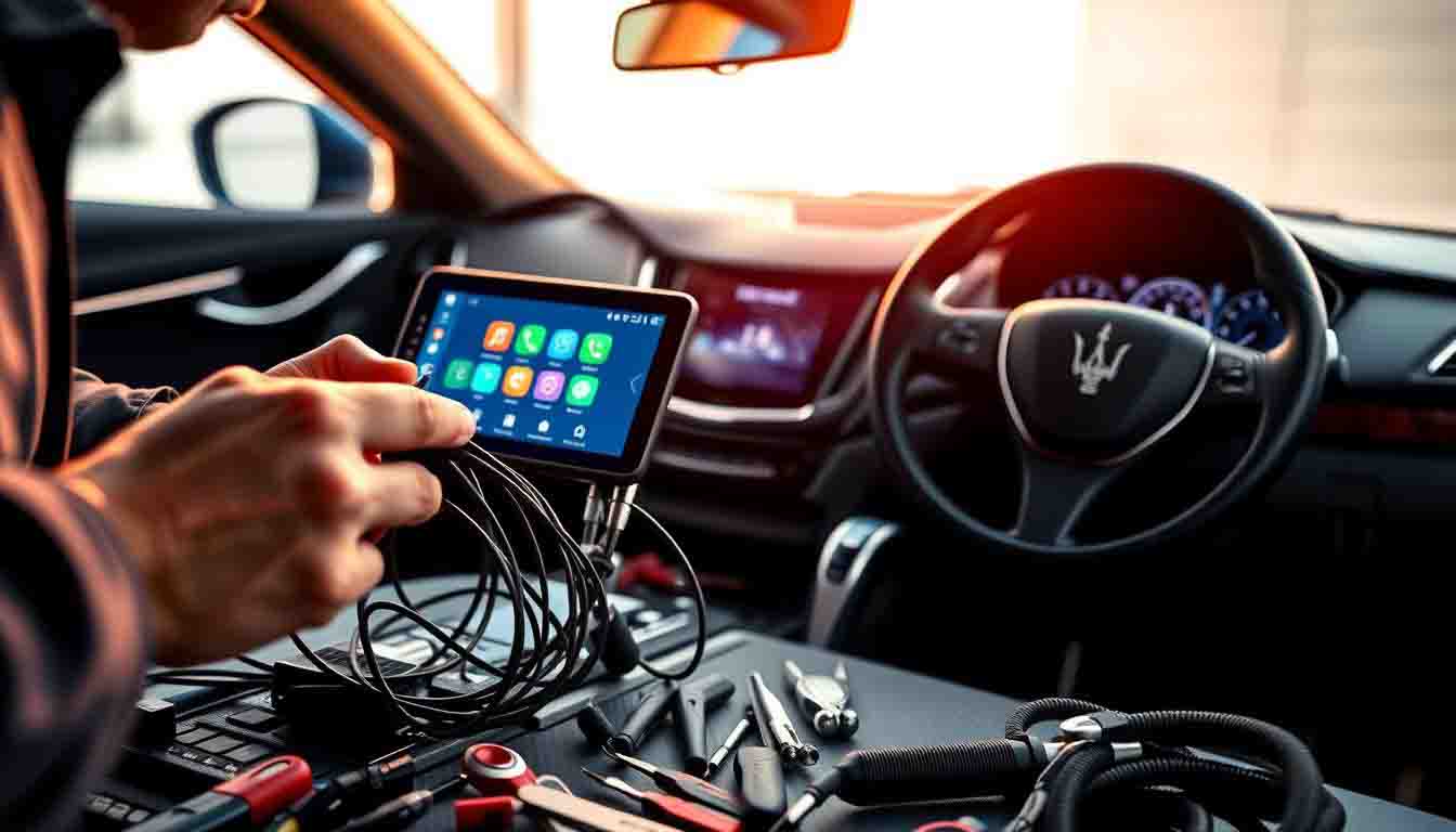 poste android auto Maserati