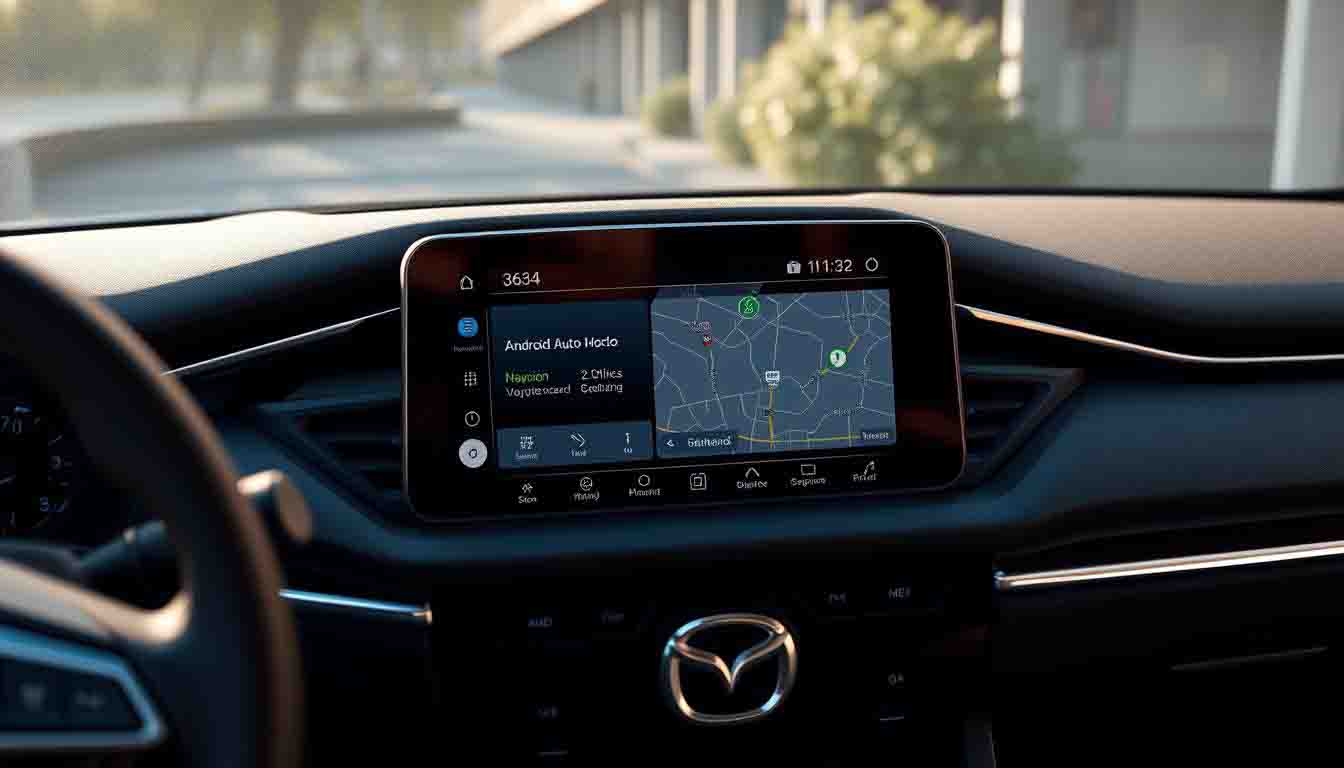 poste android auto Mazda