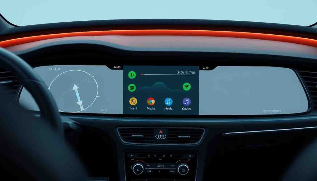 poste android auto audi