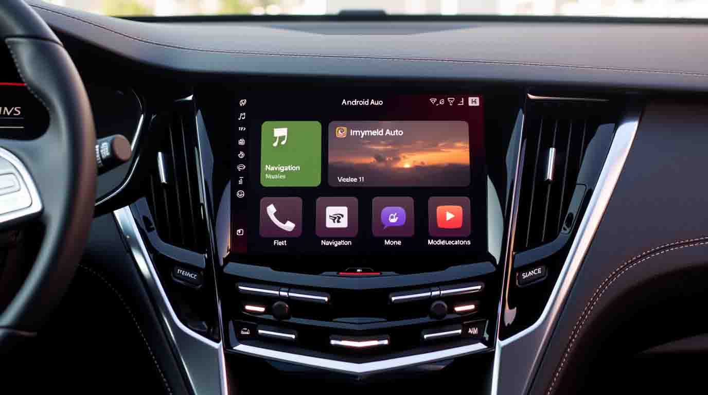 système android auto Cadillac