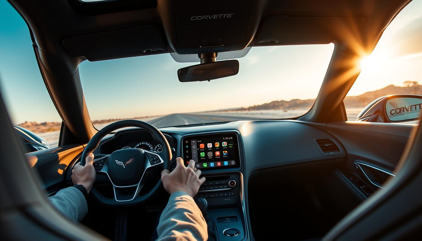 Android Auto Chevrolet Corvette
