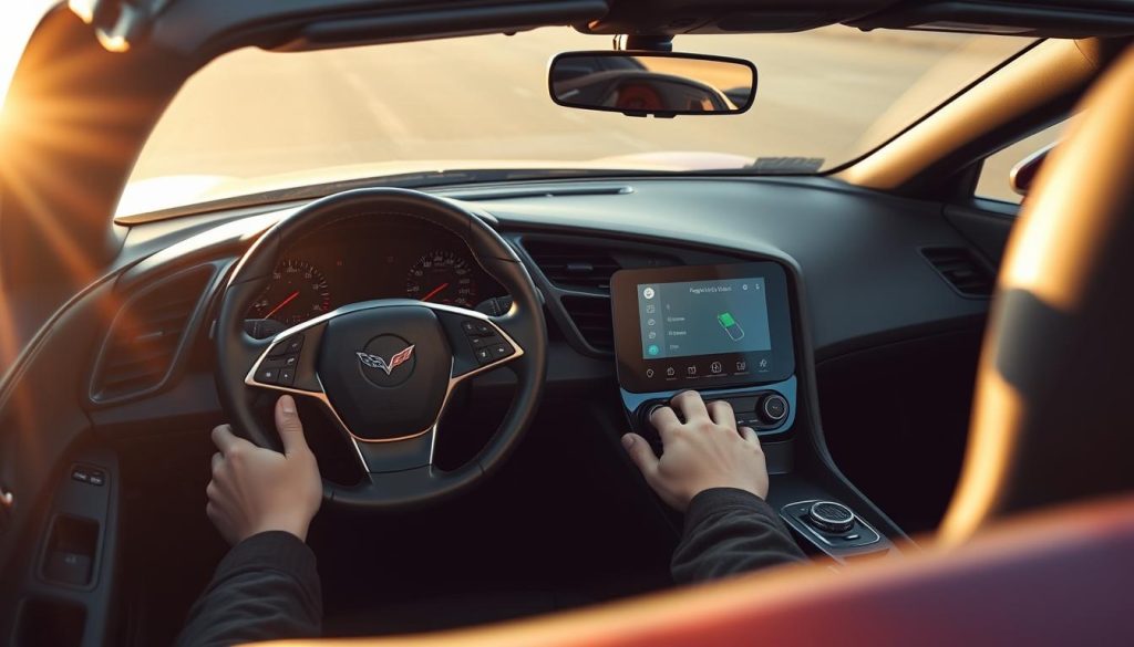 Android Auto Corvette
