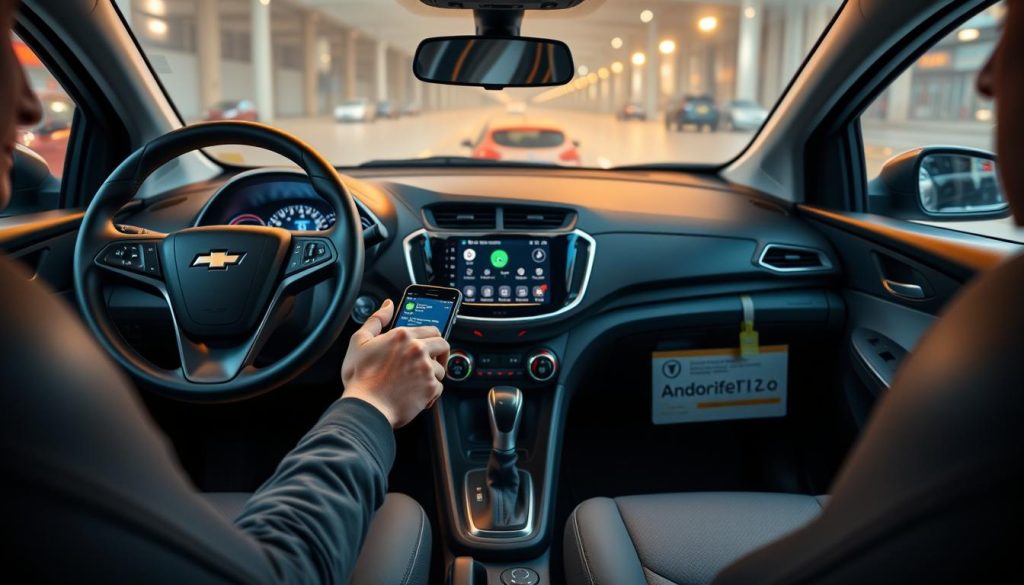 Android Auto dans Chevrolet Spark