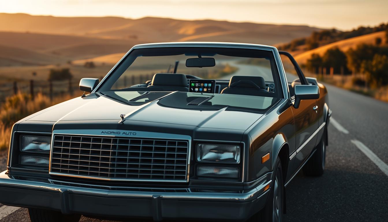 Android Auto Chrysler LeBaron