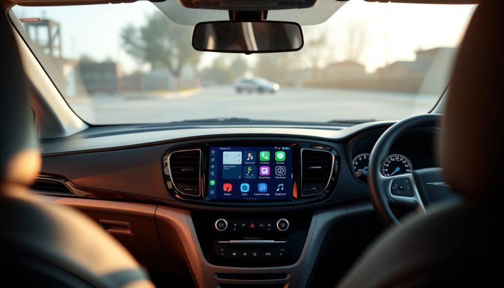 Android Auto Chrysler Voyager