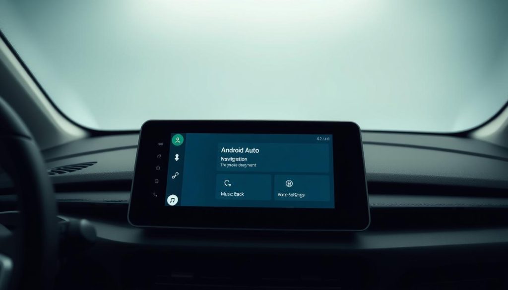 Android Auto Dacia Spring interface