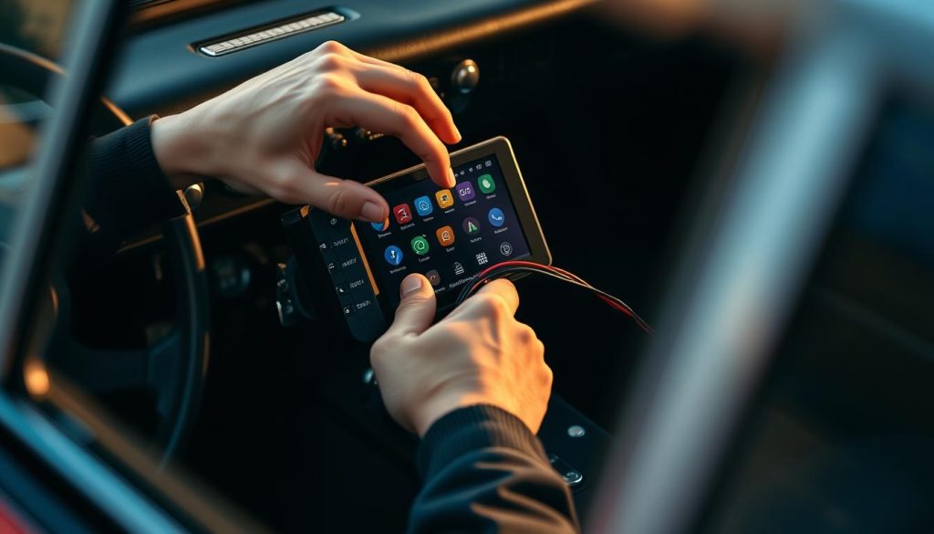 Android Auto Ferrari 166 Inter installation