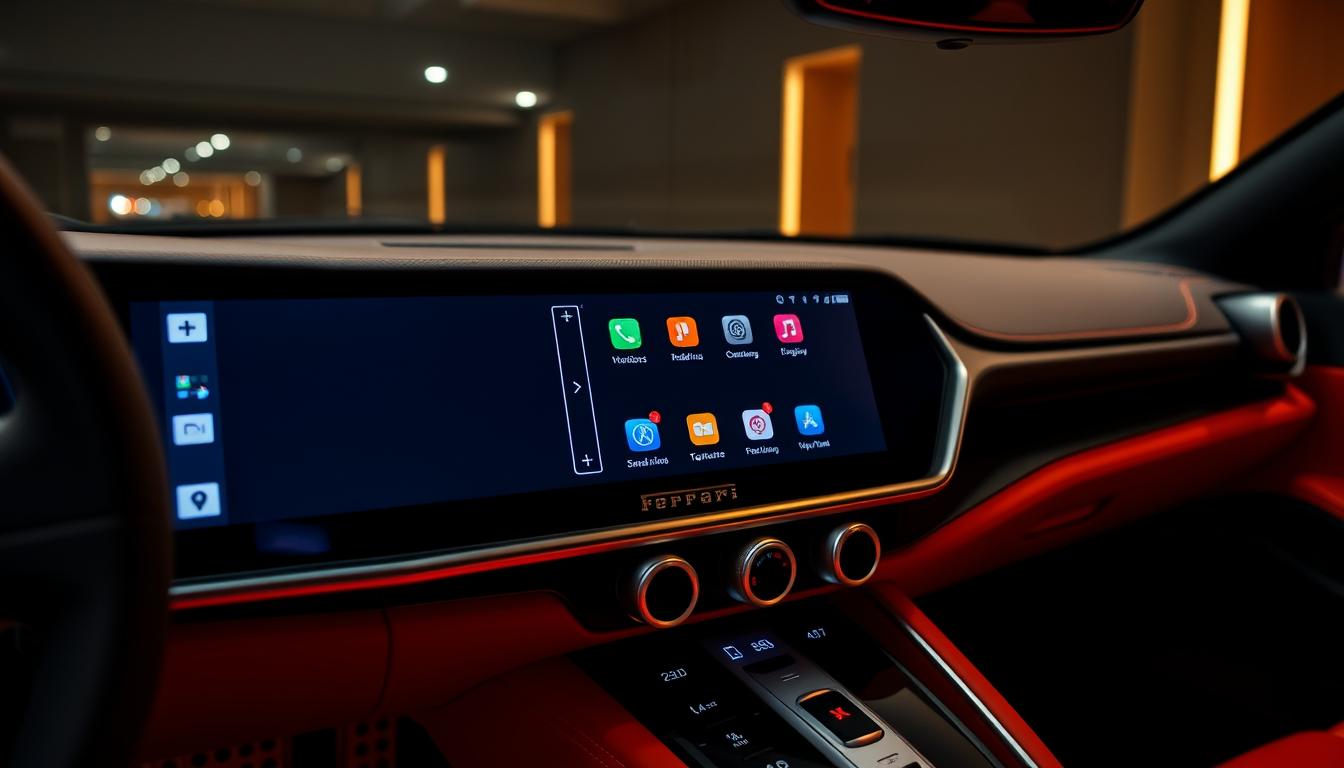 Android Auto Ferrari F12berlinetta