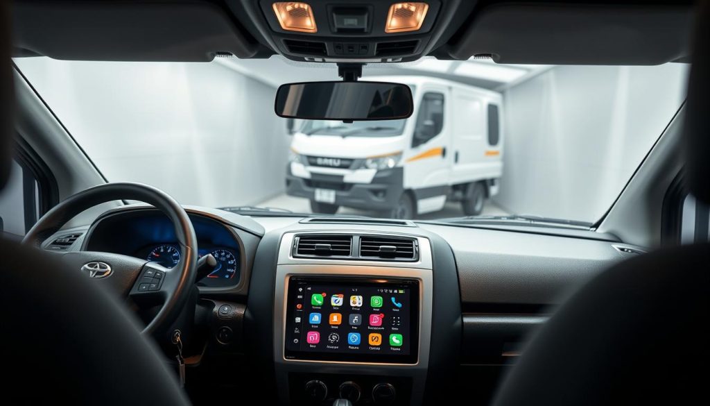 Android Auto Isuzu ELF