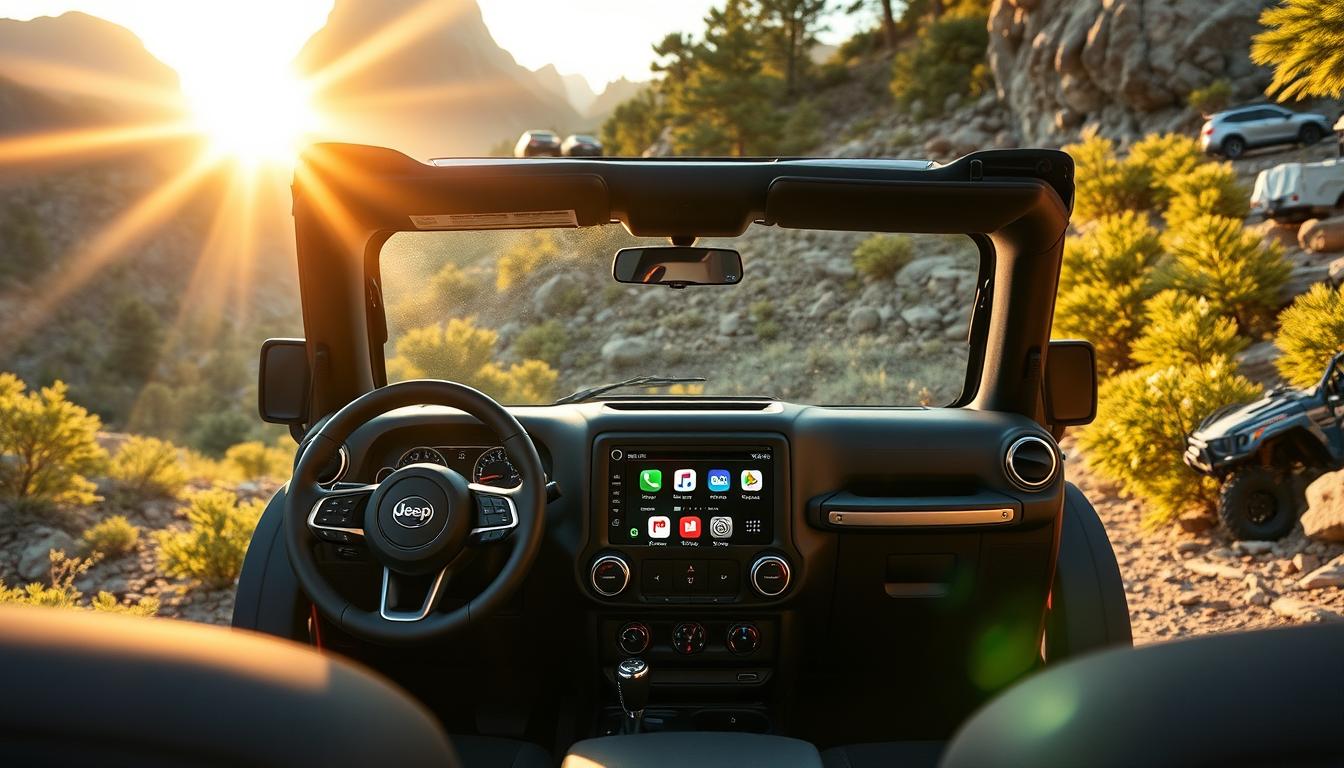 Android Auto Jeep Wrangler