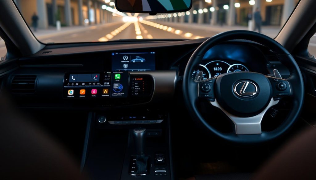 Android Auto Lexus IS fonctionnalités