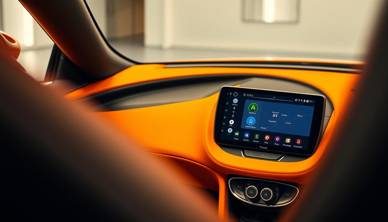 Android Auto McLaren 765LT