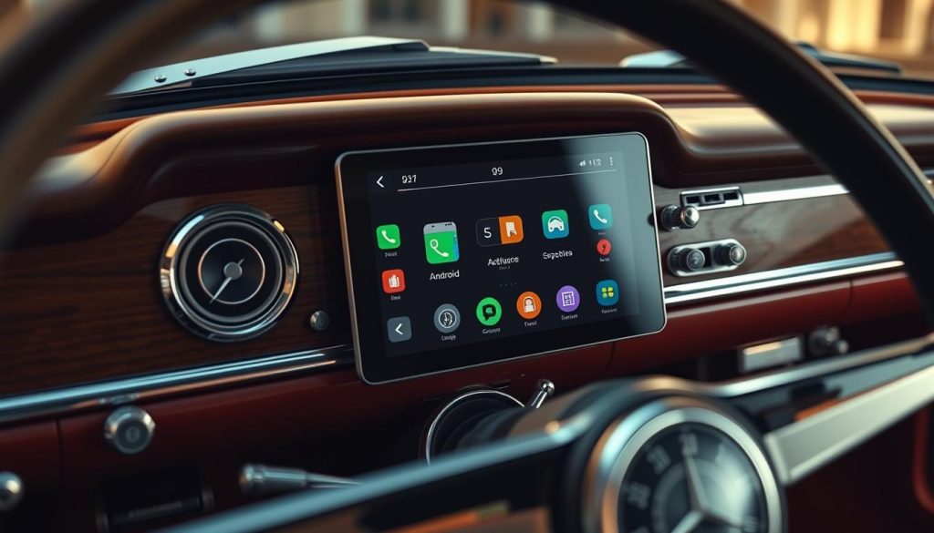 Android Auto Mercedes 190