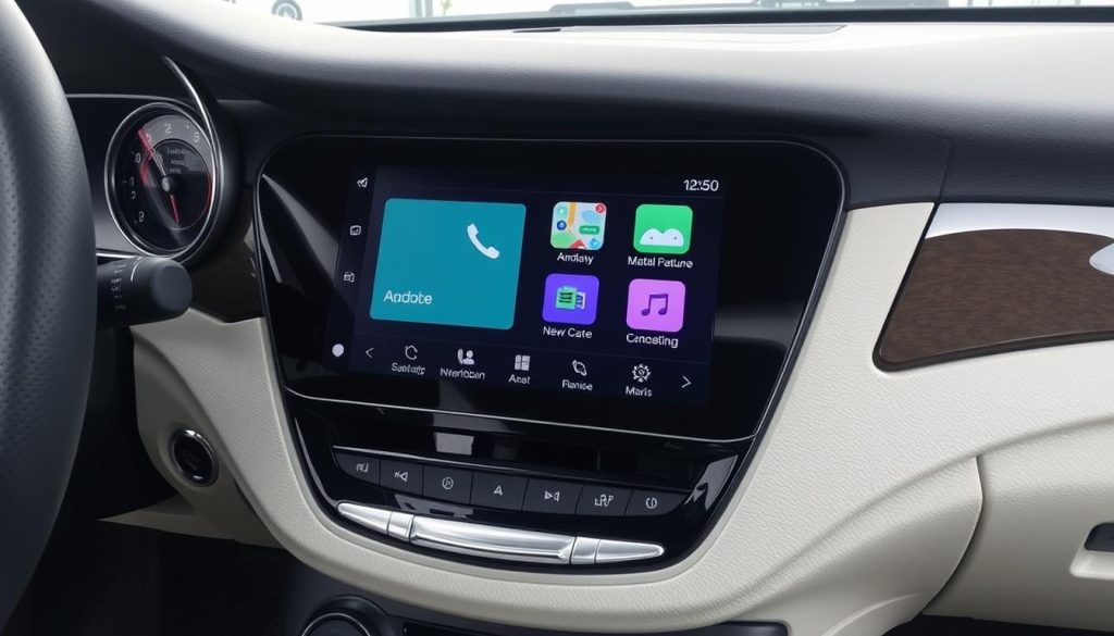 Android Auto Mercedes 200 système