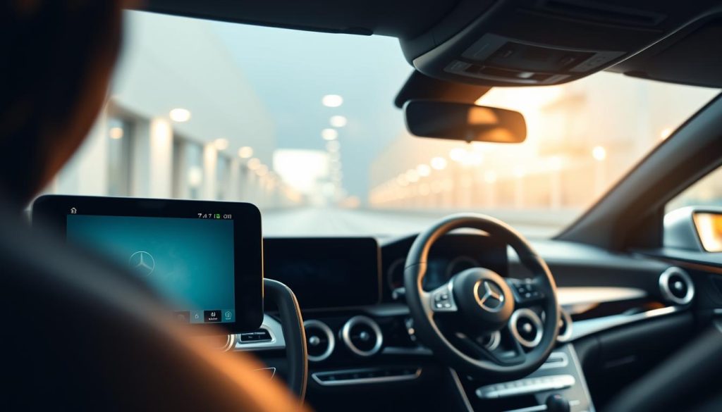 Android Auto Mercedes 220