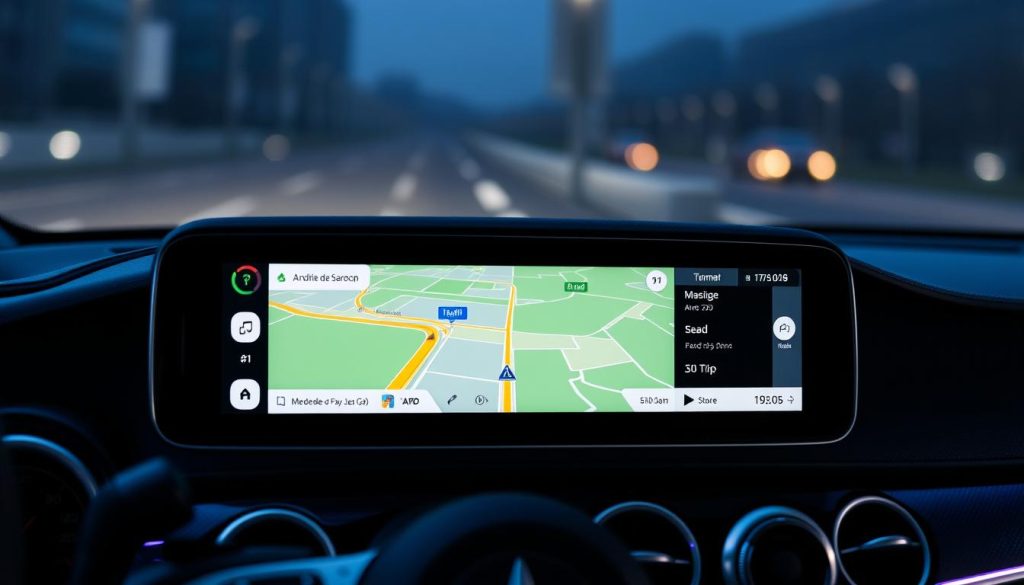 Android Auto Mercedes 400
