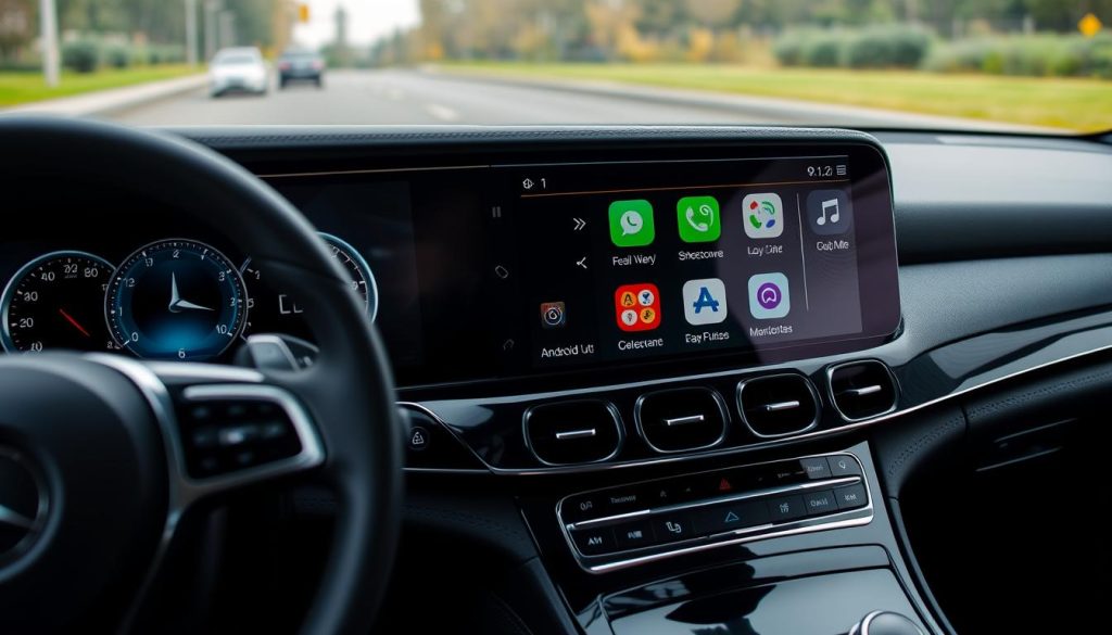 Android Auto Mercedes CLS navigation GPS