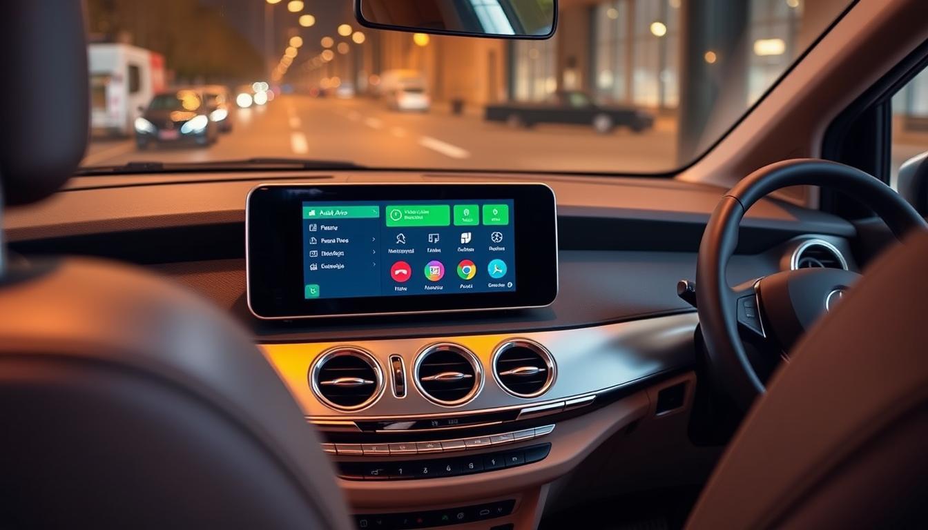 Android Auto Mercedes Viano