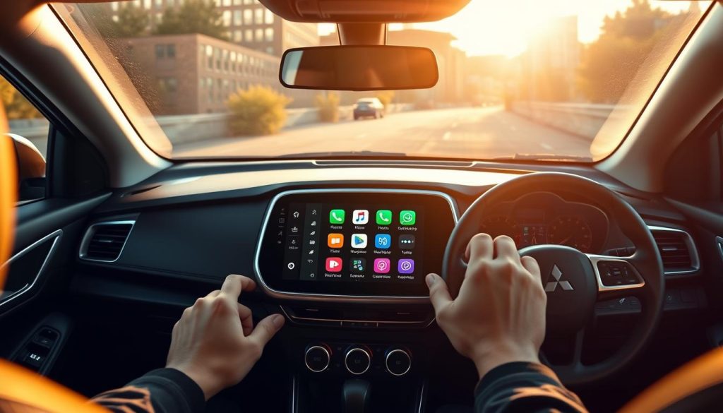 Android Auto Mitsubishi Attrage