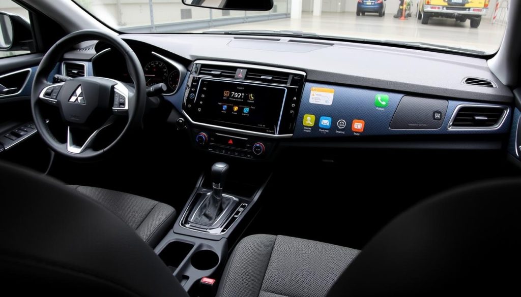 Android Auto Mitsubishi Lancer fonctionnalités
