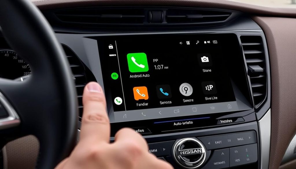 Android Auto Nissan Murano système