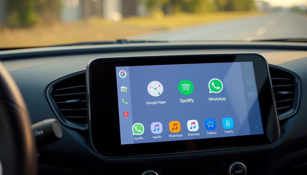 Android Auto applications sur Dacia Jogger