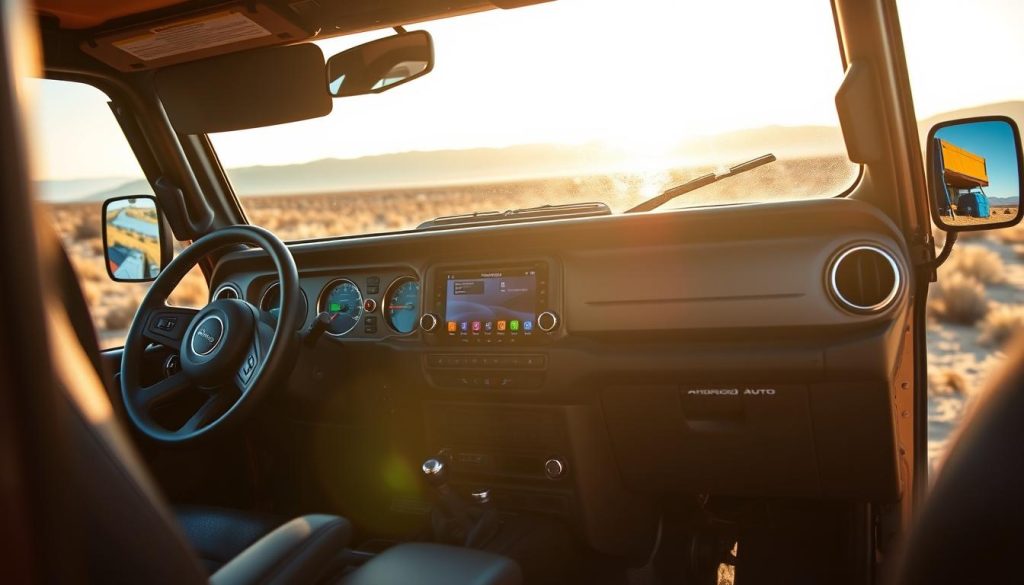 Android Auto dans une Jeep CJ5