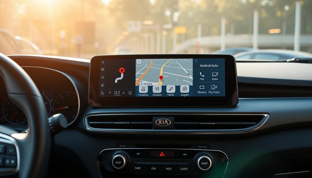 Android Auto interface